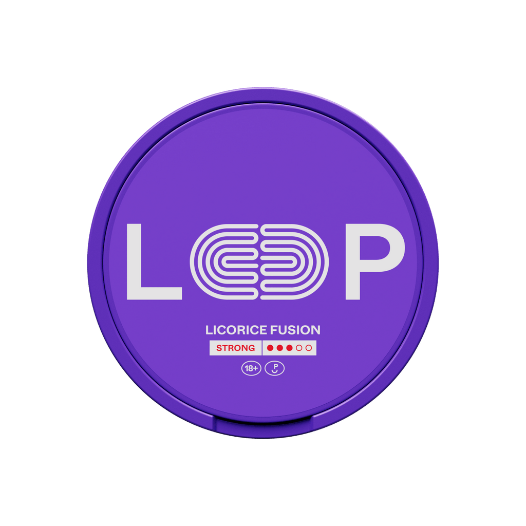 LOOP Licorice Fusion Strong 9mg - SNUSIO
