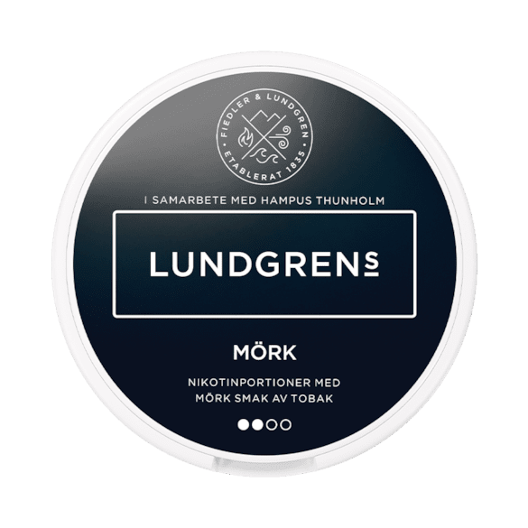 Lundgrens Mörk 8mg - Snusio.com
