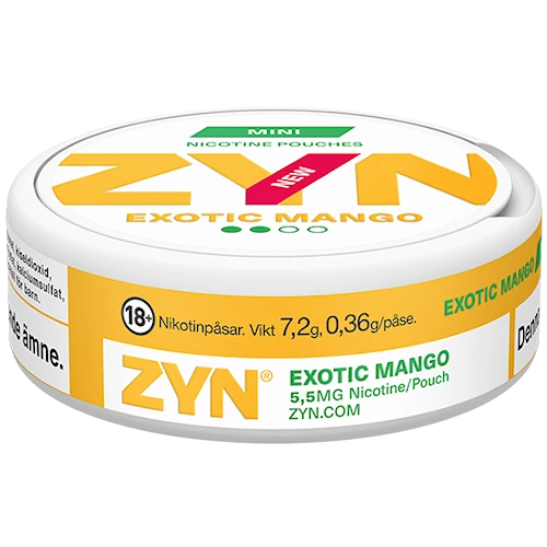 ZYN Exotic Mango Mini Normal