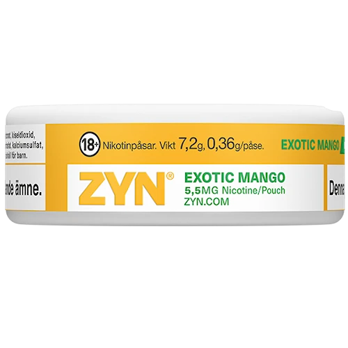 ZYN Exotic Mango Mini Normal