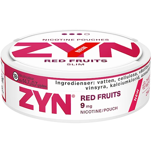 ZYN Fruits Rouges Slim Fort