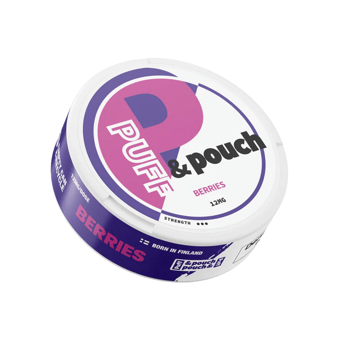 Puff and Pouch Berries 12mg - Snusio.com