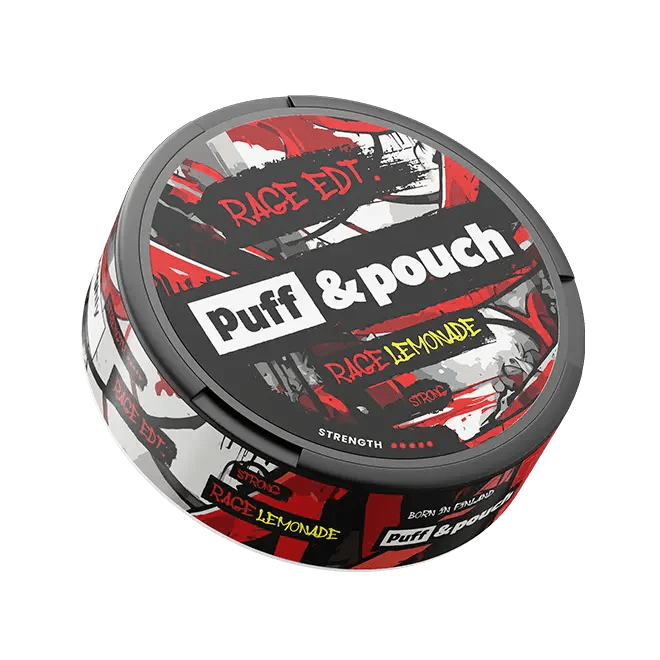Puff and Pouch Rage Lemonade 28mg - Snusio.com