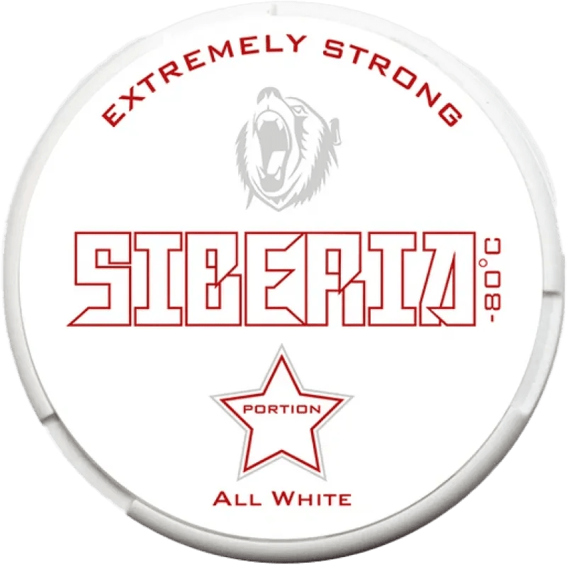 Siberia All White Original 25mg - Snusio.com