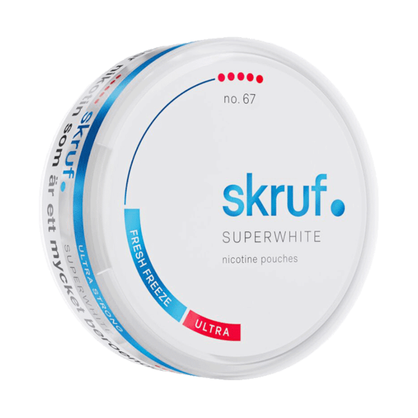 Skruf Superwhite Fresh Freeze 12mg - Snusio.com