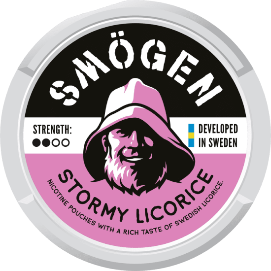 SMÖGEN Stormy Licorice 8mg - Snusio.com