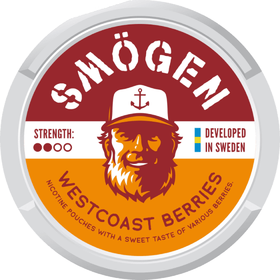 SMÖGEN Westcoast Berries 8mg - Snusio.com