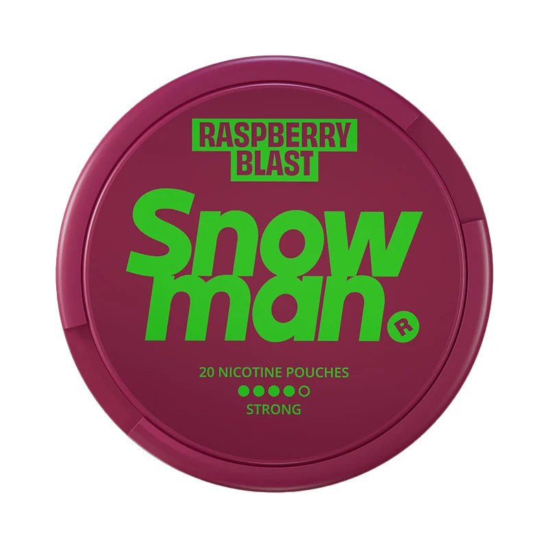 Snowman Raspberry Blast 12mg - SNUSIO
