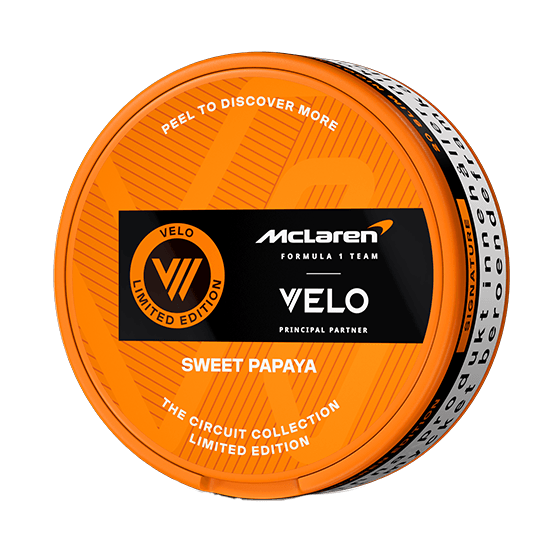 VELO McLaren Sweet Papaya - SNUSIO