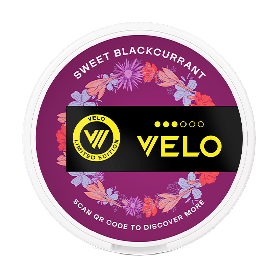 VELO Midsummer Sweet Blackcurrant 8mg - SNUSIO