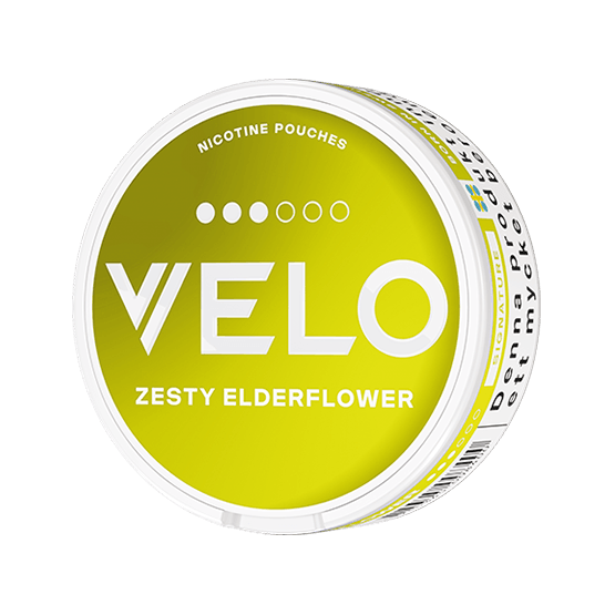 VELO Zesty Elderflower Strong - SNUSIO