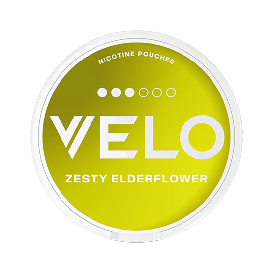VELO Zesty Elderflower Strong - SNUSIO
