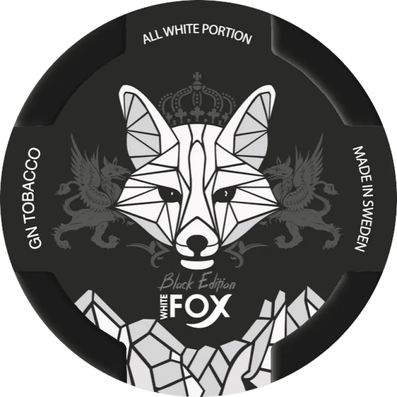 White Fox Black Edition 25mg - Snusio.com