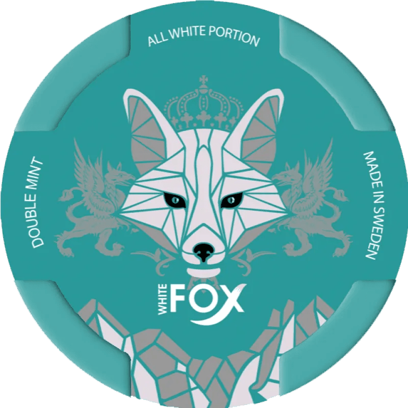 White Fox Double Mint Slim 12mg - Snusio.com