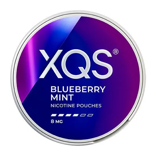 XQS Blueberry Mint Strong 8mg - Snusio.com