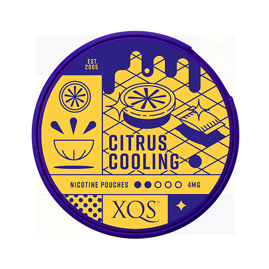 XQS Citrus Cooling 4mg - SNUSIO