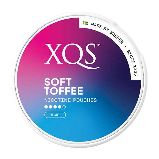 XQS Soft Toffee Strong 8mg - Snusio.com