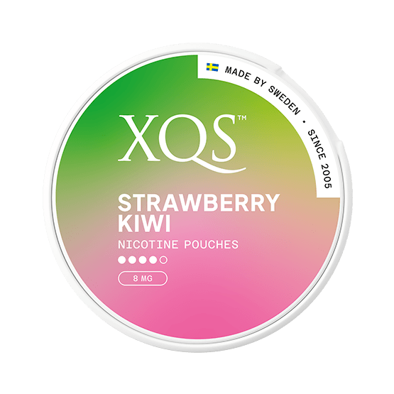 XQS Strawberry Kiwi 8mg - SNUSIO
