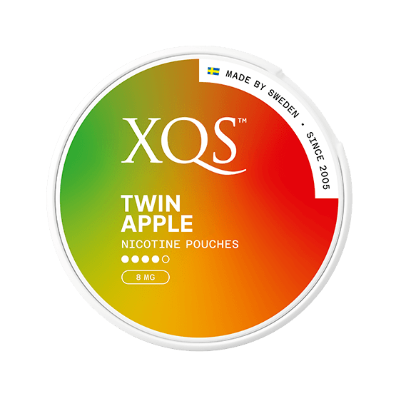 XQS Twin Apple Strong 8mg - SNUSIO