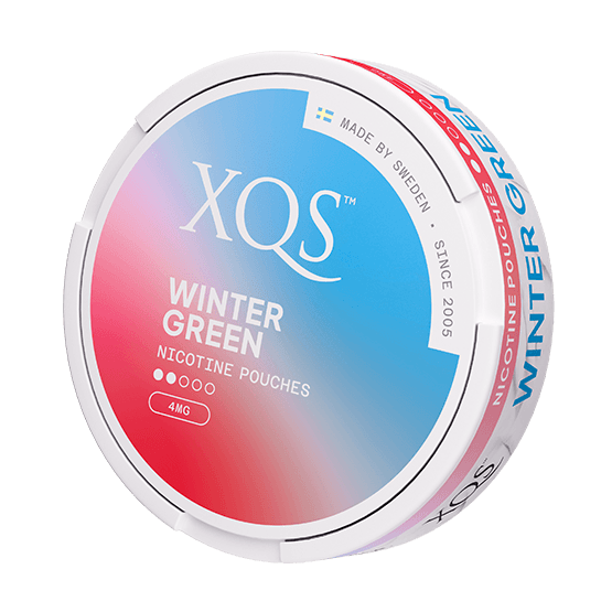 XQS Wintergreen Slim 4mg - SNUSIO