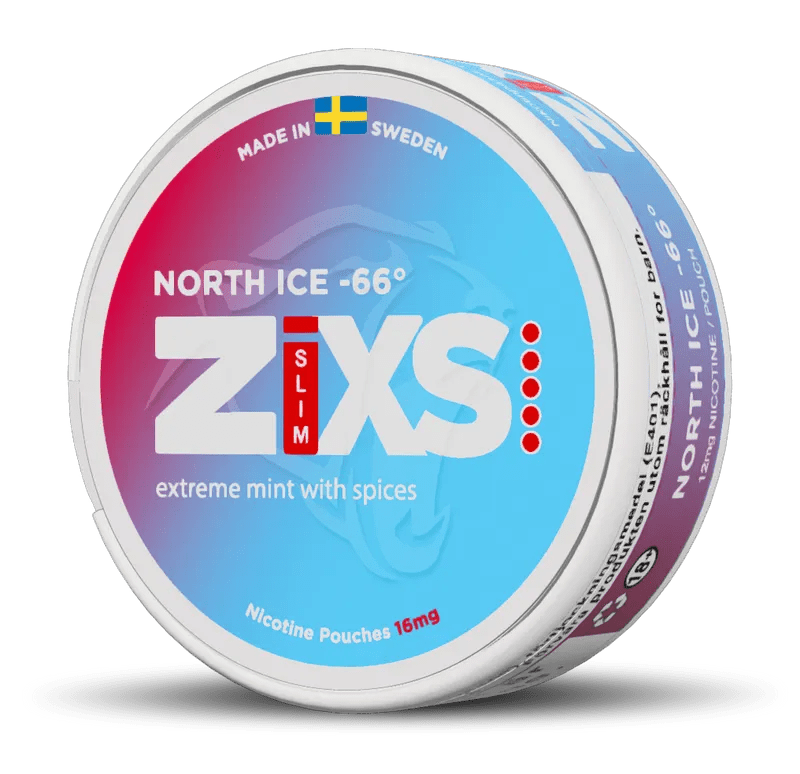 ZIXS North Ice 12mg - SNUSIO