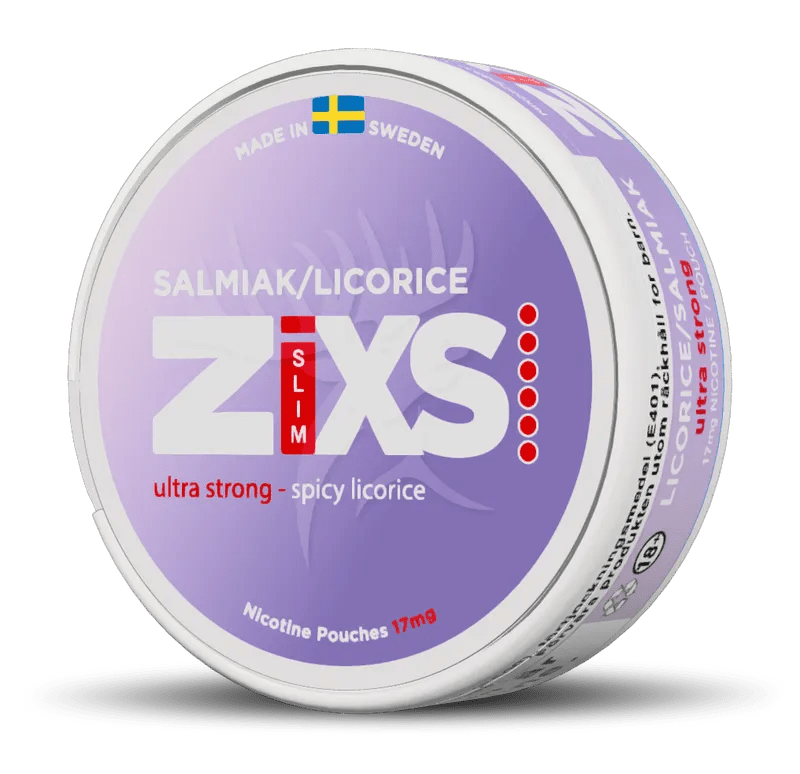ZIXS Salmiak 12mg - SNUSIO