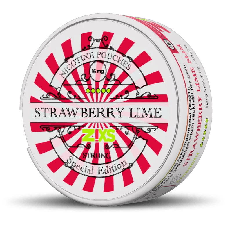 ZIXS Strawberry Lime 12mg - SNUSIO