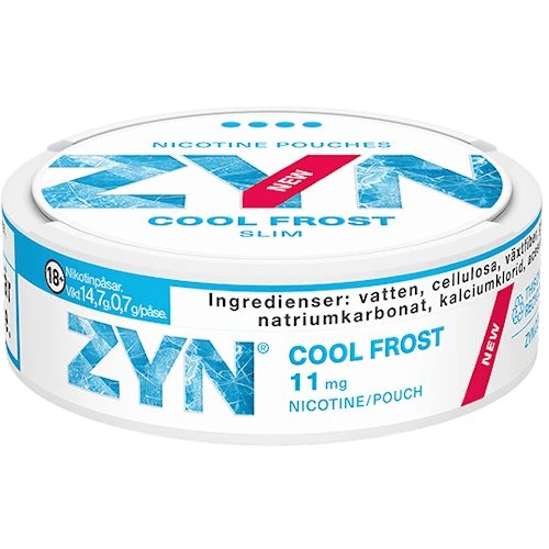 ZYN Cool Frost Slim Extra Strong 11mg - SNUSIO