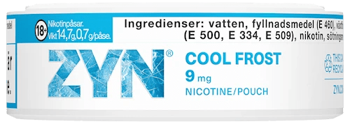 ZYN Cool Frost Slim Strong 9mg - SNUSIO