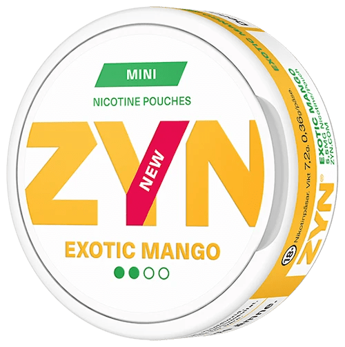 ZYN Exotic Mango Mini Normal - SNUSIO