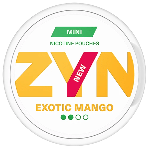 ZYN Exotic Mango Mini Normal - SNUSIO