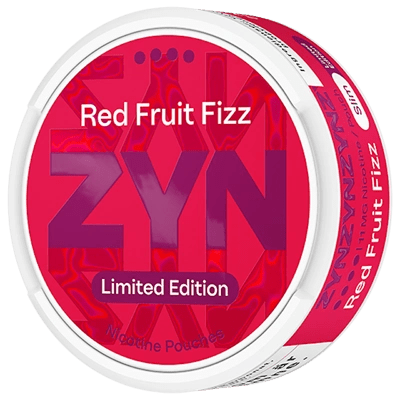 ZYN Red Fruit Fizz Slim Extra Strong - SNUSIO
