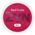 ZYN Red Fruits Slim 6mg and 9mg - SNUSIO
