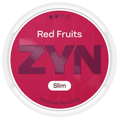 ZYN Red Fruits Slim 6mg and 9mg - SNUSIO