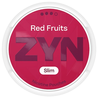 ZYN Red Fruits Slim 6mg and 9mg - SNUSIO