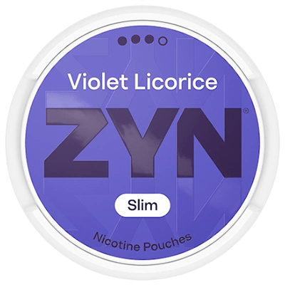 ZYN Violet Licorice Slim 9mg - SNUSIO